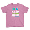 keep earth clean it's not uranus kawaii planets Youth Tee