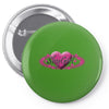 shy girl Pin-back button