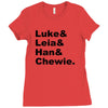 science fiction shirt funny shirt cool shirt (also available on crewne Ladies Fitted T-Shirt
