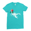 scorpio rose Ladies Fitted T-Shirt