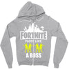 Floss Like A Boss Zipper Hoodie