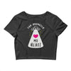 you abducted my heart Crop Top