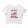 they call me gram partner in crime Crop Top