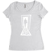 baba yaga Women's Triblend Scoop T-shirt