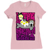 the beateggs !!! purple Ladies Fitted T-Shirt
