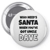 secret santa Pin-back button