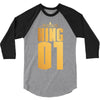 king 3/4 Sleeve Shirt