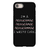 i write code iPhone 8