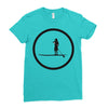woman single Ladies Fitted T-Shirt