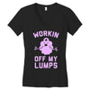 vintage dg506 workin off my lumps best trending Women's V-Neck T-Shirt