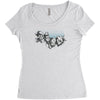 mount playmore Women's Triblend Scoop T-shirt