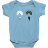 winter is here Baby Onesie