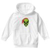 santa clous skeleton Youth Hoodie