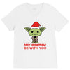 may christmas be with you V-Neck Tee