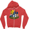 peanuts gang Zipper Hoodie
