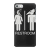 restroom for the recently deceased iPhone 7 Case