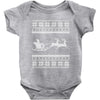 ugly santa claus Baby Bodysuit