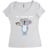 my puns are Women's Triblend Scoop T-shirt