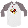 pew pew deadpool 3/4 Sleeve Shirt