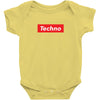 techno hypebeast Baby Bodysuit