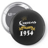 queens are born in 1954 Pin-back button