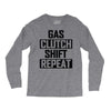 gas clutch shift repeat Long Sleeve Shirts