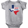 texan boxer lover Baby Bodysuit