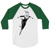 captain marvel 8 3/4 Sleeve Shirt