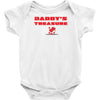 daddys treasure Baby Onesie