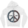 peace in our time vectorized Zipper Hoodie