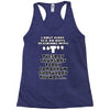 i only have sex, ideal gift, birthday present funny Racerback Tank
