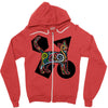 Colorful Cat Zipper Hoodie