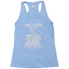 zebra animals lover Racerback Tank
