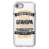 Super Cool Grandpa Of A Freaking Awesome Granddaughter iPhone 8