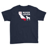 californian boxer lover Youth Tee