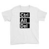 control alt delete Youth Tee
