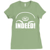 teal'c indeed Ladies Fitted T-Shirt