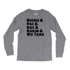 real hip hop heads Long Sleeve Shirts