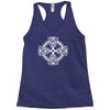 tribal celtic cross ireland present xmas birthday gift ideas Racerback Tank
