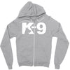 k 9 Zipper Hoodie