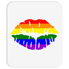 lips  rainbow lgbt gay culture Mousepad