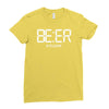 beer time Ladies Fitted T-Shirt