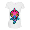 dubious disc Maternity Scoop Neck T-shirt