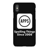 apps spoiling things since 2008 iPhoneX