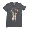 deer Ladies Fitted T-Shirt