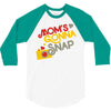 mom's gonna snap 3/4 Sleeve Shirt