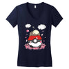 totoro snoopy pokemon parody Women's V-Neck T-Shirt