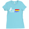 mile high stadium Ladies Fitted T-Shirt