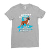 boxers support prostate cancer awareness Ladies Fitted T-Shirt