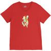 playing koi V-Neck Tee